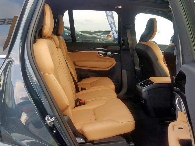 YV4A22PK1K1417185 - 2019 VOLVO XC90 T6 GRAY photo 6