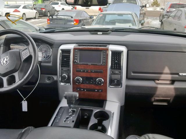 1C6RD7NTXCS345558 - 2012 DODGE RAM 1500 L SILVER photo 9