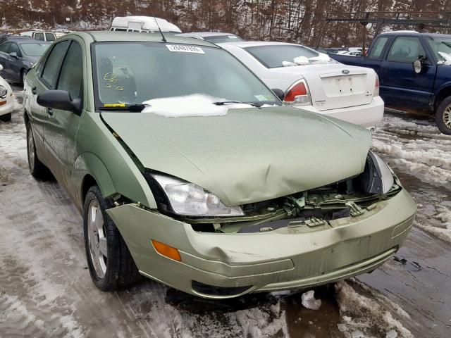 1FAHP34N47W356681 - 2007 FORD FOCUS ZX4 GREEN photo 1