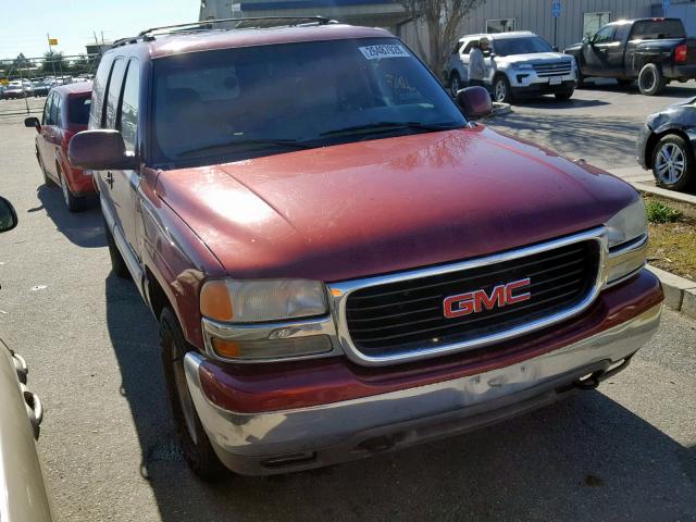 1GKFK16T12J111217 - 2002 GMC YUKON XL K MAROON photo 1