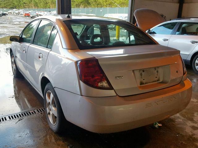 1G8AJ55FX6Z119376 - 2006 SATURN ION LEVEL SILVER photo 3