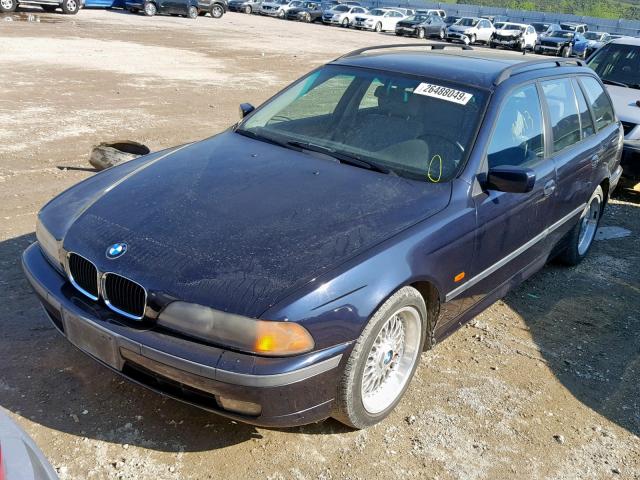 WBADP6346XBV62611 - 1999 BMW 528 IT AUT BLUE photo 2