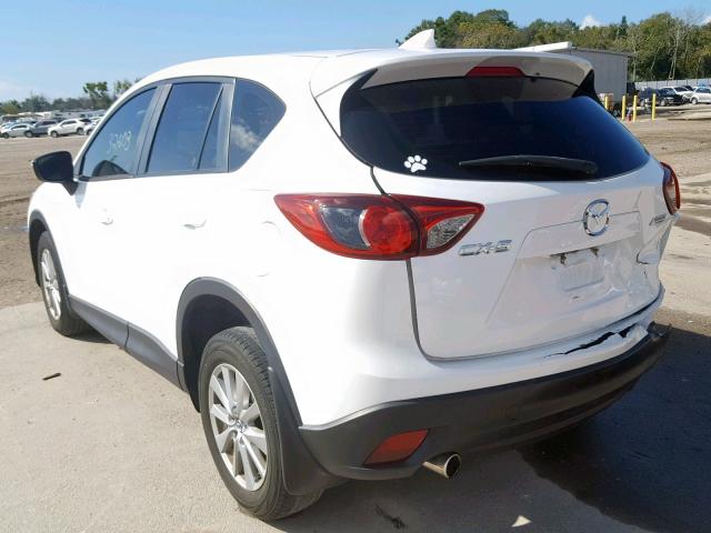 JM3KE2BYXG0661044 - 2016 MAZDA CX-5 SPORT WHITE photo 3