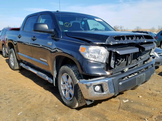 5TFDW5F11EX345369 - 2014 TOYOTA TUNDRA CRE BLACK photo 1