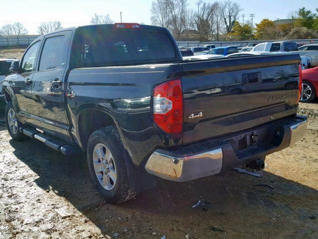 5TFDW5F11EX345369 - 2014 TOYOTA TUNDRA CRE BLACK photo 3