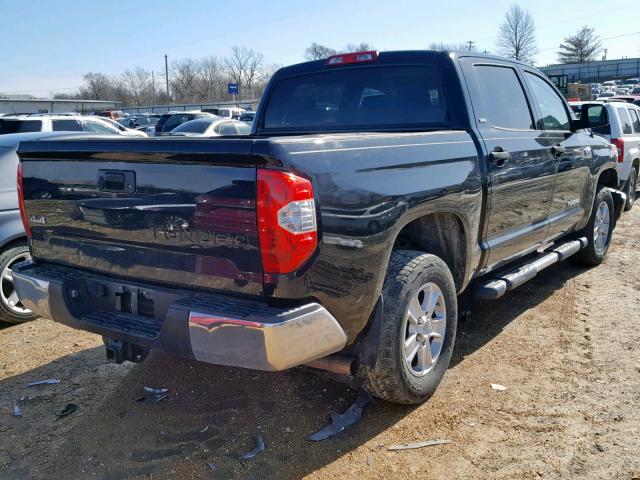 5TFDW5F11EX345369 - 2014 TOYOTA TUNDRA CRE BLACK photo 4