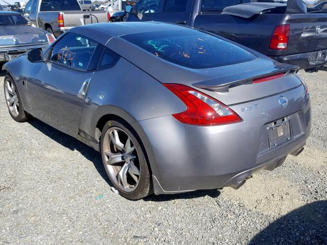 JN1AZ44E99M409873 - 2009 NISSAN 370Z SILVER photo 3