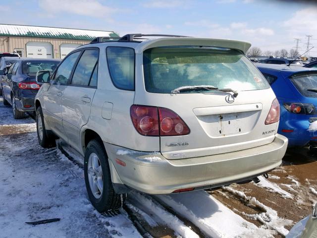 JT6GF10U2Y0055140 - 2000 LEXUS RX 300 WHITE photo 3