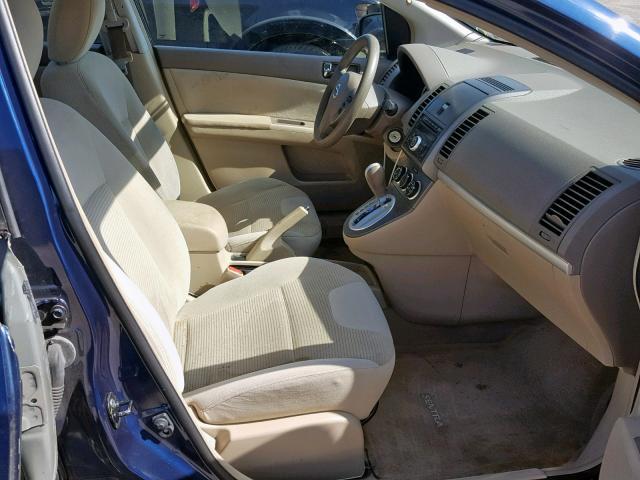 3N1AB6AP6CL709331 - 2012 NISSAN SENTRA 2.0 BLUE photo 5