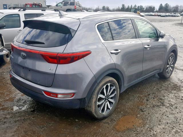 KNDPNCAC5H7146360 - 2017 KIA SPORTAGE E SILVER photo 4