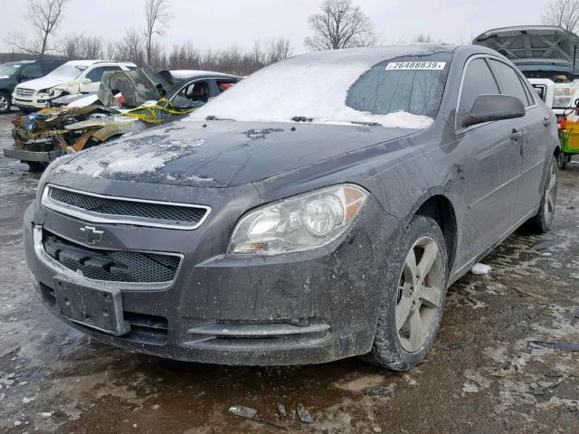 1G1ZC5E19BF251296 - 2011 CHEVROLET MALIBU 1LT GRAY photo 2