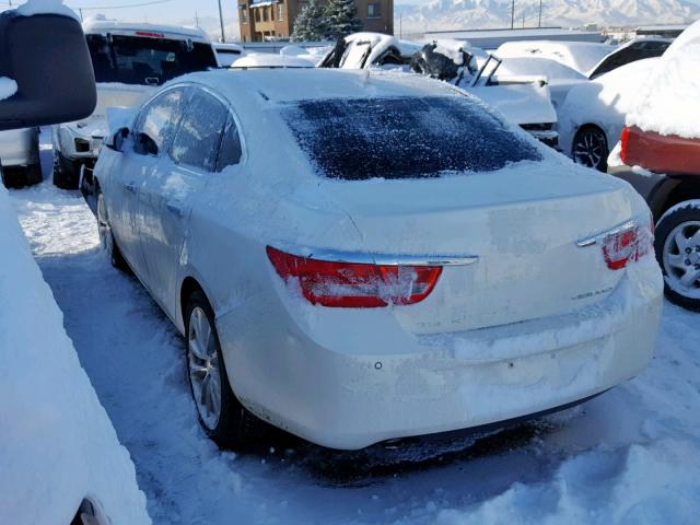 1G4PS5SK4C4111227 - 2012 BUICK VERANO WHITE photo 3