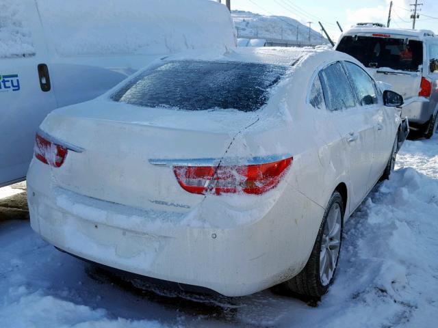 1G4PS5SK4C4111227 - 2012 BUICK VERANO WHITE photo 4