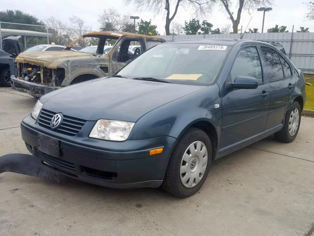 3VWRK69M53M155281 - 2003 VOLKSWAGEN JETTA GL GREEN photo 2