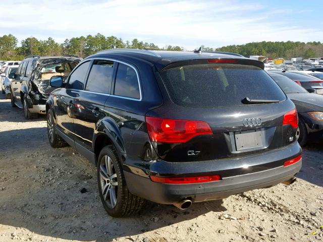 WA1BV74LX7D065586 - 2007 AUDI Q7 4.2 QUA BLACK photo 3