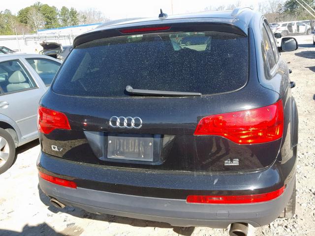 WA1BV74LX7D065586 - 2007 AUDI Q7 4.2 QUA BLACK photo 9