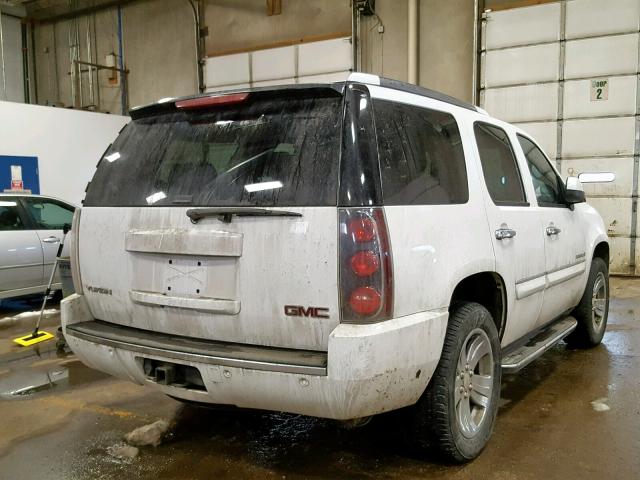 1GKFK63817J257427 - 2007 GMC YUKON DENA WHITE photo 4