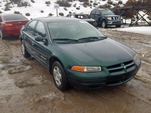 1B3EJ46X4WN311670 - 1998 DODGE STRATUS GREEN photo 1