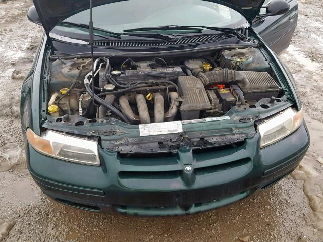 1B3EJ46X4WN311670 - 1998 DODGE STRATUS GREEN photo 7