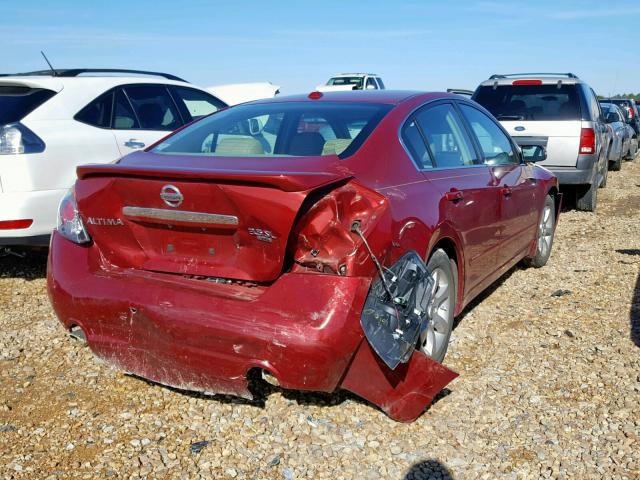 1N4BL21E07C213471 - 2007 NISSAN ALTIMA 3.5 BURGUNDY photo 4