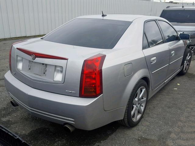 1G6DN56S650220665 - 2005 CADILLAC CTS-V SILVER photo 4