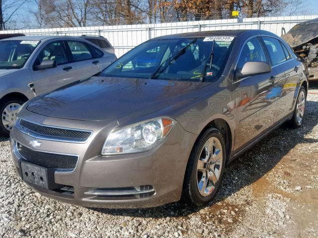 1G1ZC5E06AF321570 - 2010 CHEVROLET MALIBU 1LT BROWN photo 2