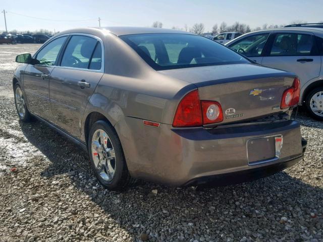 1G1ZC5E06AF321570 - 2010 CHEVROLET MALIBU 1LT BROWN photo 3
