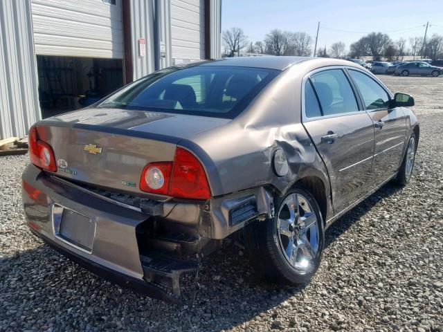 1G1ZC5E06AF321570 - 2010 CHEVROLET MALIBU 1LT BROWN photo 4