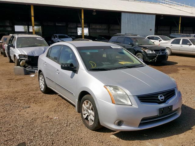 3N1AB6AP8AL714480 - 2010 NISSAN SENTRA 2.0 SILVER photo 1