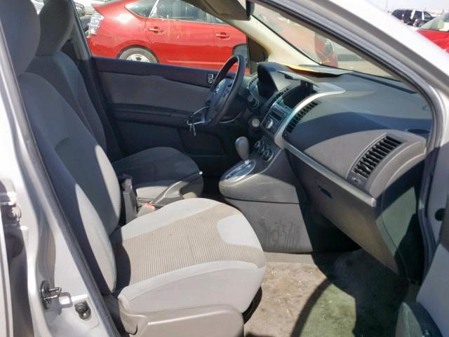 3N1AB6AP8AL714480 - 2010 NISSAN SENTRA 2.0 SILVER photo 5