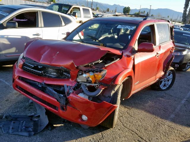 JTMZD32V165023305 - 2006 TOYOTA RAV4 SPORT RED photo 2