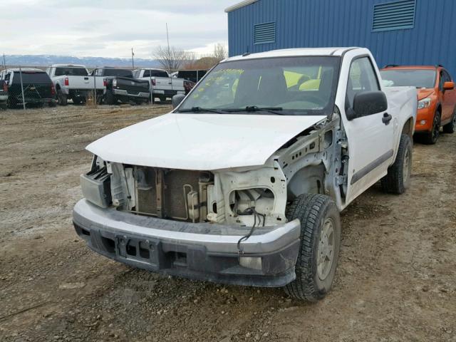 1GTDT149388180093 - 2008 GMC CANYON WHITE photo 2