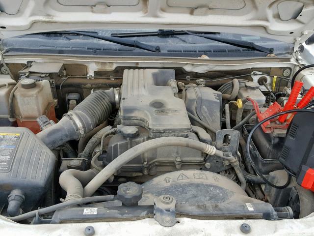 1GTDT149388180093 - 2008 GMC CANYON WHITE photo 7