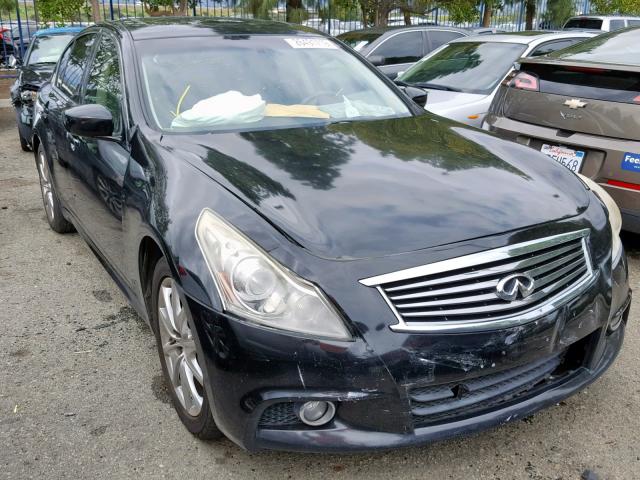 JN1CV6AP2CM623505 - 2012 INFINITI G37 BASE BLACK photo 1