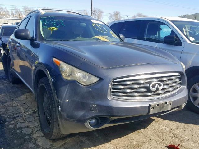 JN8AS1MU2AM802789 - 2010 INFINITI FX35 BLUE photo 1