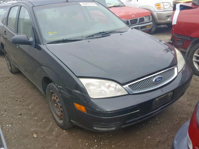 1FAFP34N45W214691 - 2005 FORD FOCUS ZX4 BLACK photo 1