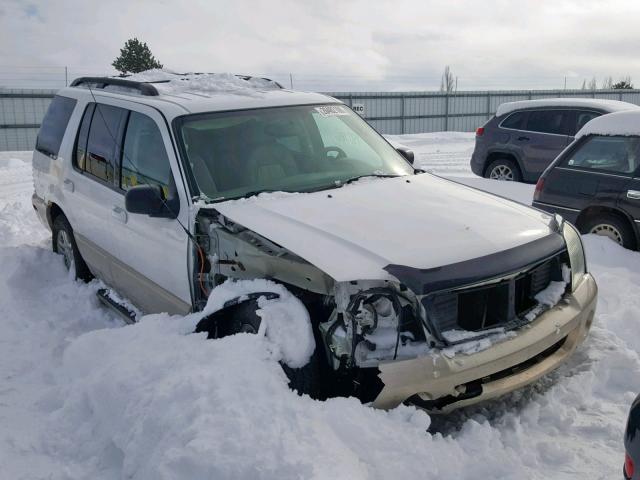 4M2ZU86K84ZJ50730 - 2004 MERCURY MOUNTAINEE WHITE photo 1