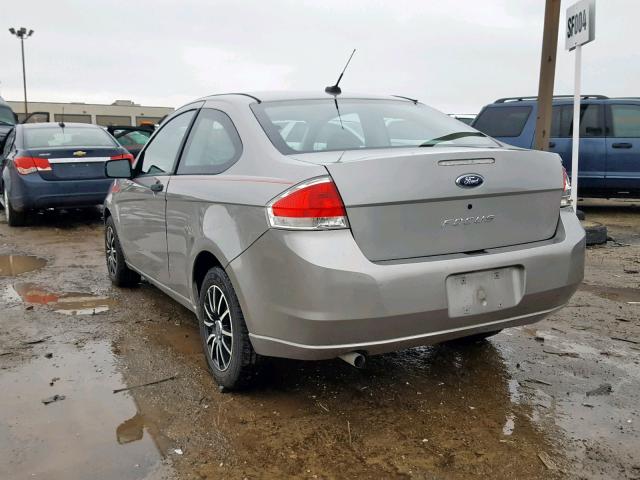 1FAHP32NX8W192454 - 2008 FORD FOCUS S/SE GRAY photo 3