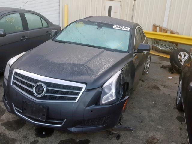 1G6AB5RA3E0150346 - 2014 CADILLAC ATS LUXURY BLACK photo 2