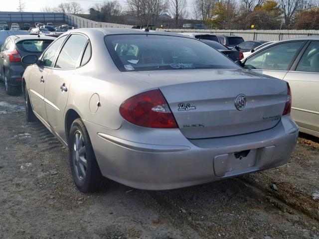 2G4WD582371153144 - 2007 BUICK LACROSSE C SILVER photo 3