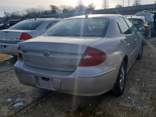 2G4WD582371153144 - 2007 BUICK LACROSSE C SILVER photo 4