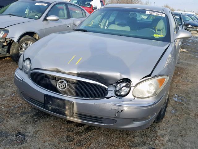 2G4WD582371153144 - 2007 BUICK LACROSSE C SILVER photo 9