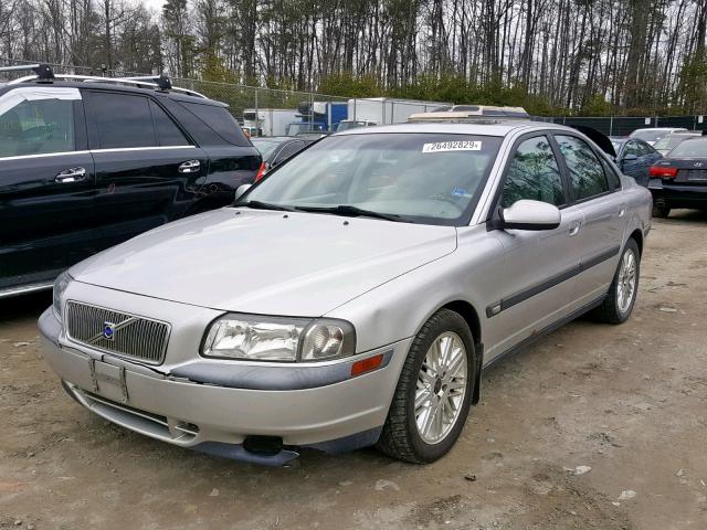 YV1TS94D211204670 - 2001 VOLVO S80 SILVER photo 2