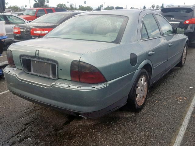 1LNHM86S74Y666452 - 2004 LINCOLN LS GREEN photo 4