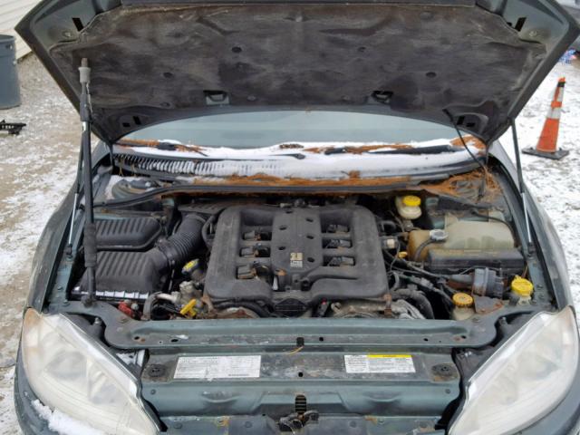 2B3HD56M14H656399 - 2004 DODGE INTREPID E GREEN photo 7