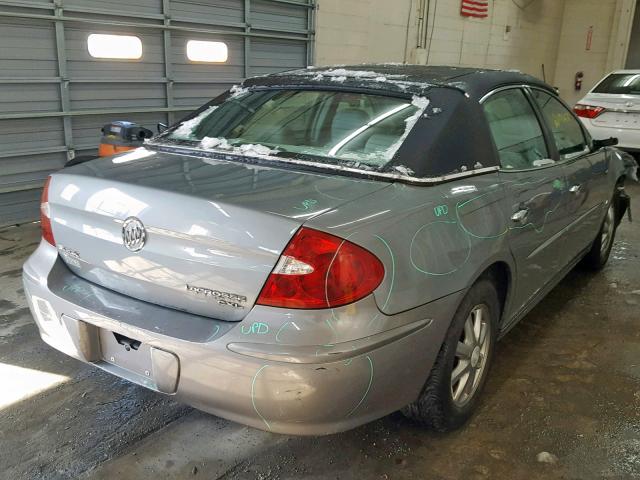 2G4WD552171105128 - 2007 BUICK LACROSSE C GRAY photo 4