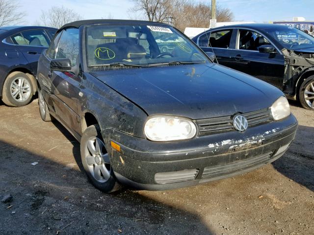 3VWDC21V01M815552 - 2001 VOLKSWAGEN CABRIO GLX 黑色 照片 1