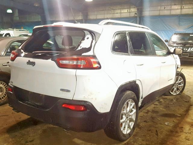 1C4PJLCS3EW102956 - 2014 JEEP CHEROKEE L WHITE photo 4