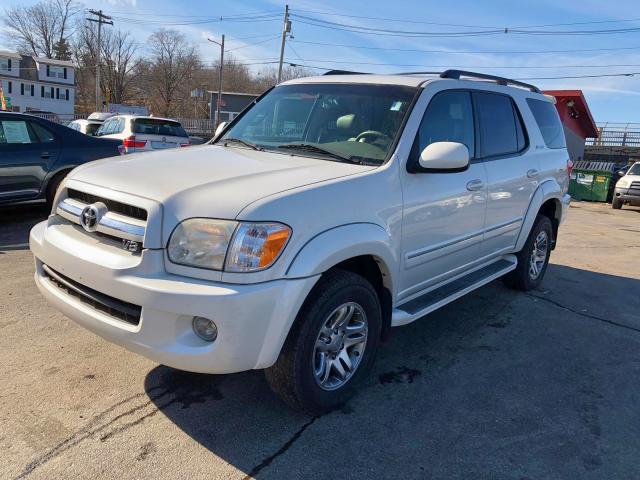 5TDBT48A46S268091 - 2006 TOYOTA SEQUOIA LI WHITE photo 2