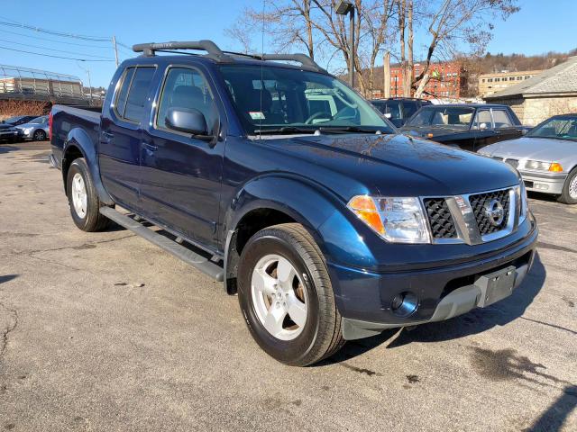 1N6AD07WX6C401661 - 2006 NISSAN FRONTIER C BLUE photo 1